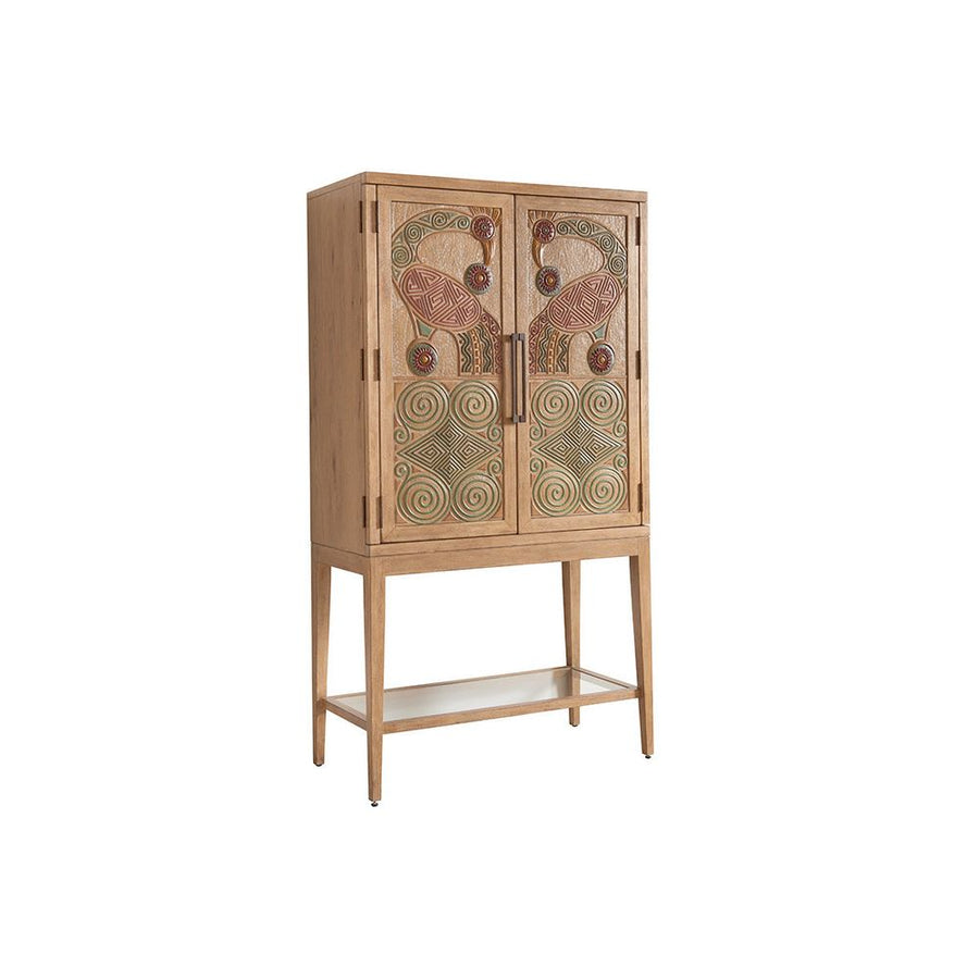 Bar Storage: Cabinets Cameroon Bar Cabinet - Newcastle