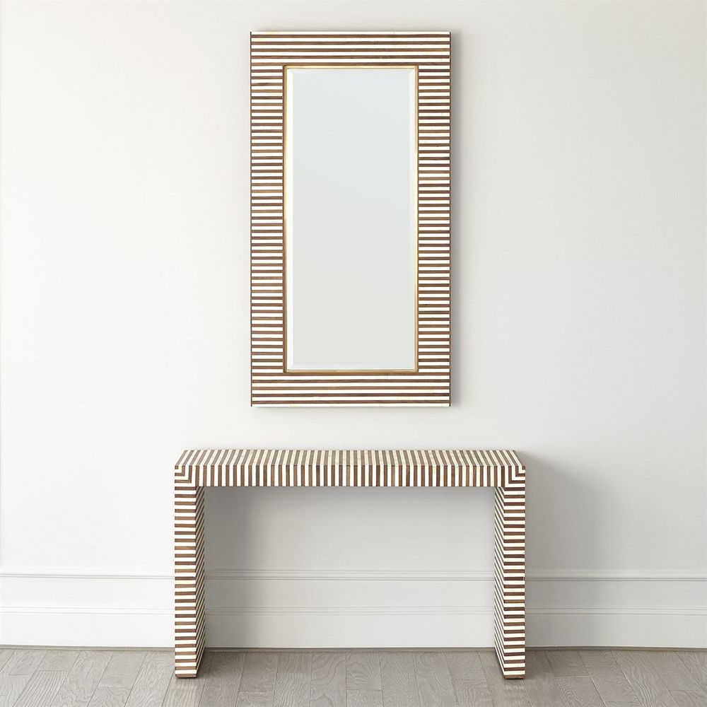 Console Tables Sienna Console-Walnut/Bone