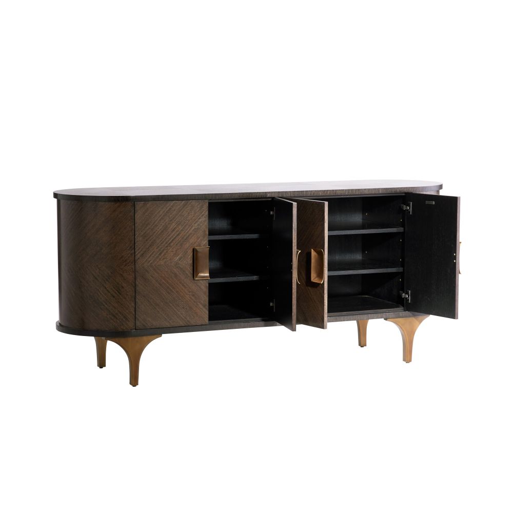 Console Tables Galileo Credenza - Brown