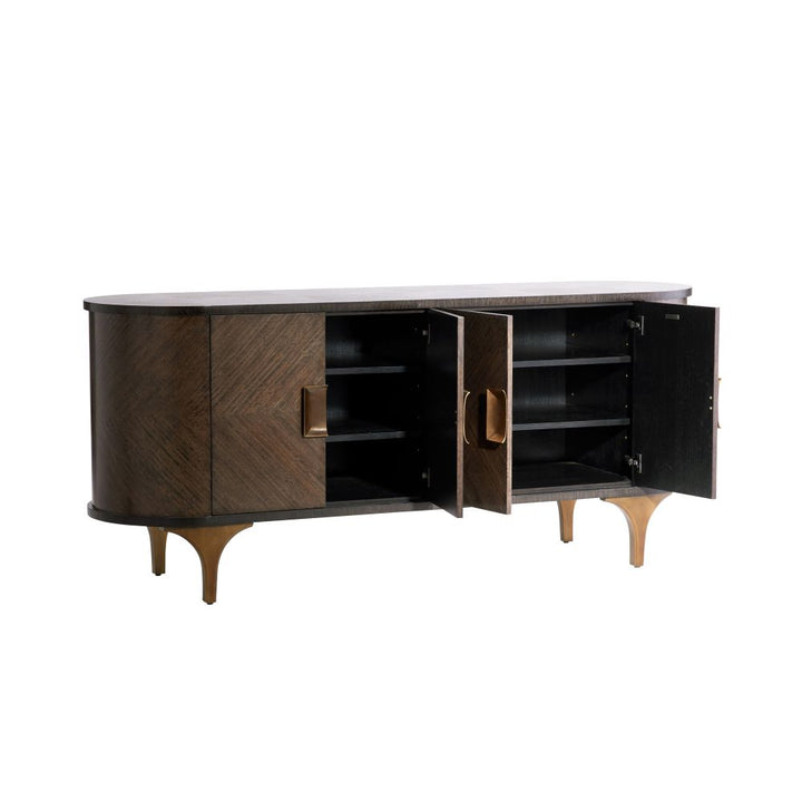 Console Tables Galileo Credenza - Brown