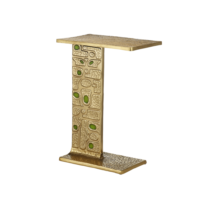 Side Tables Beau Monde Gold & Green C Table