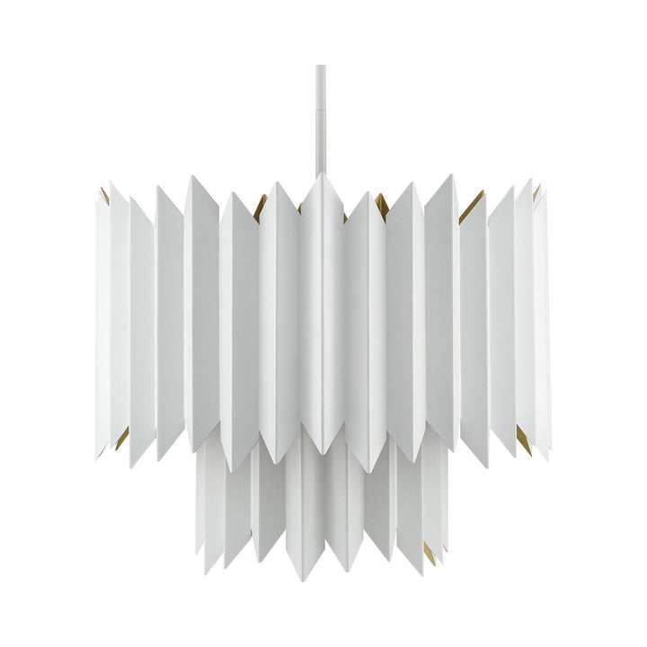 Syrie White Chandelier