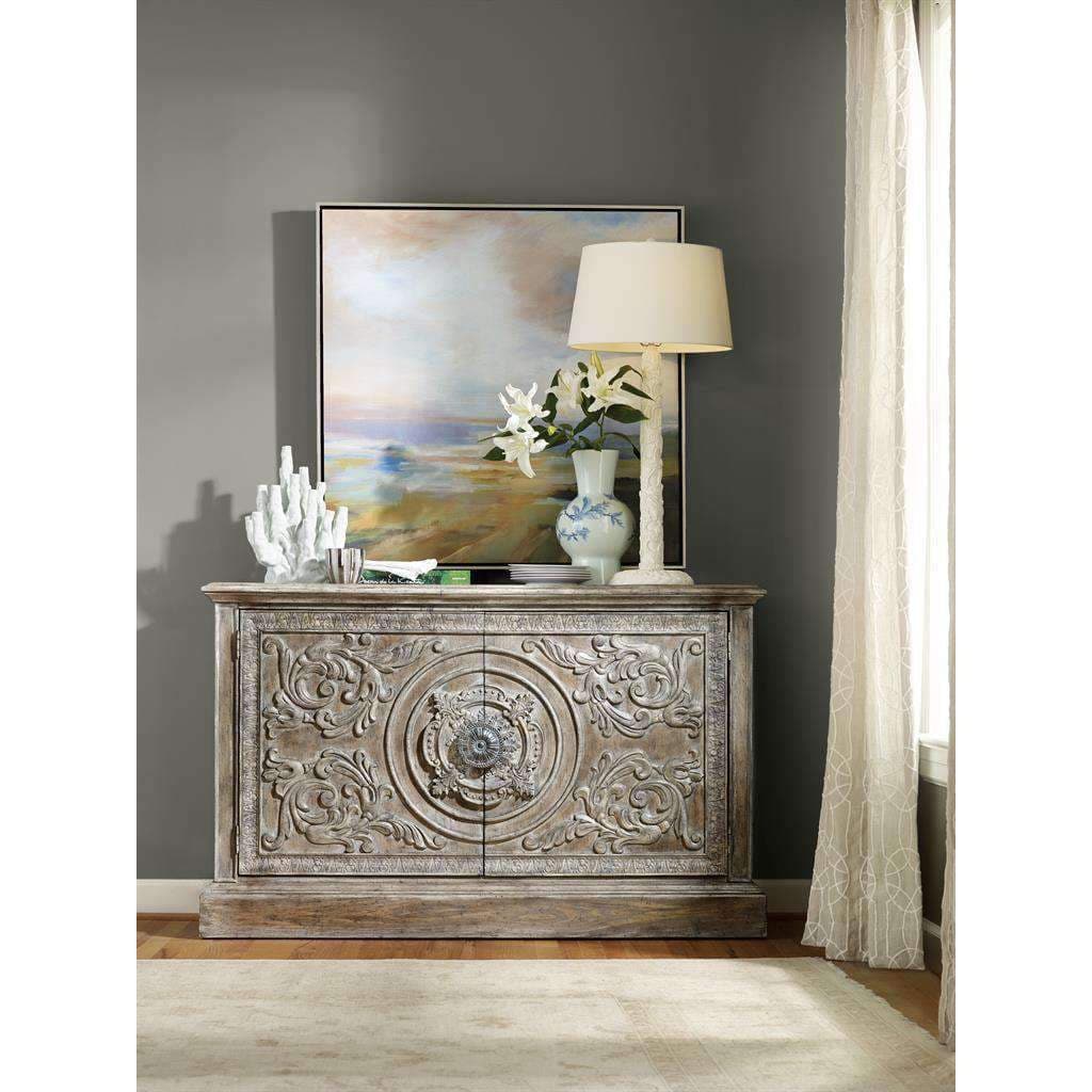 Melange Two - Door Accent Console-Hooker-HOOKER-5701-85002-Sideboards & Credenzas-3-France and Son