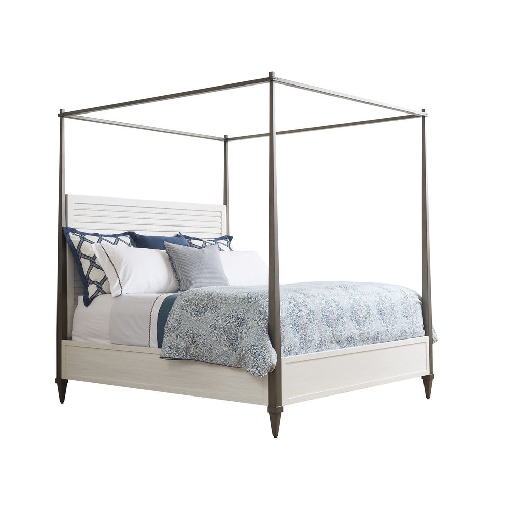 Beds Coral Gables Poster Bed 5/0 Queen - Caribbean Sands
