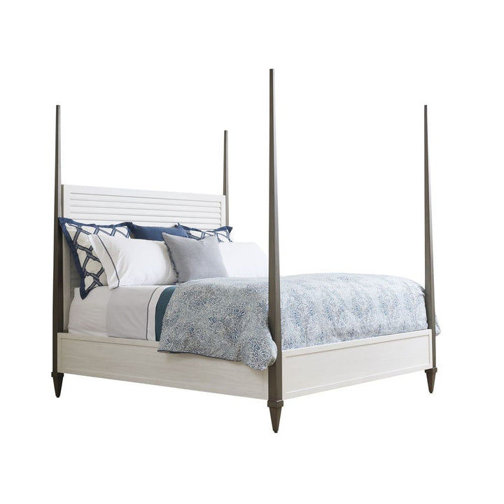 Beds Coral Gables Poster Bed 6/6 King - Caribbean Sands