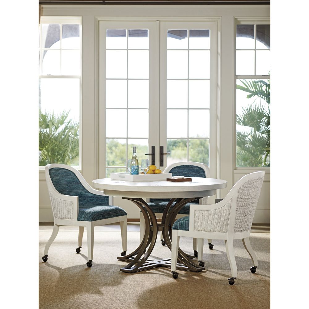 Dining Tables Marsh Creek Round Dining Table - Caribbean Sands