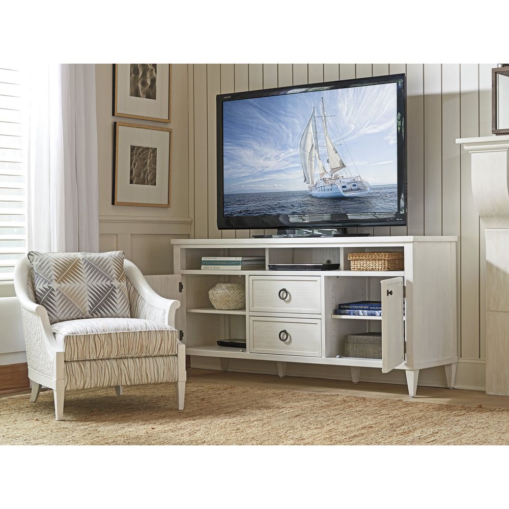 Dockside Media Console - Caribbean Sands