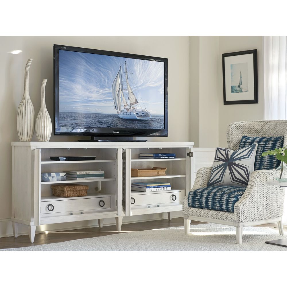 Lantern Bay Media Console - Caribbean Sands
