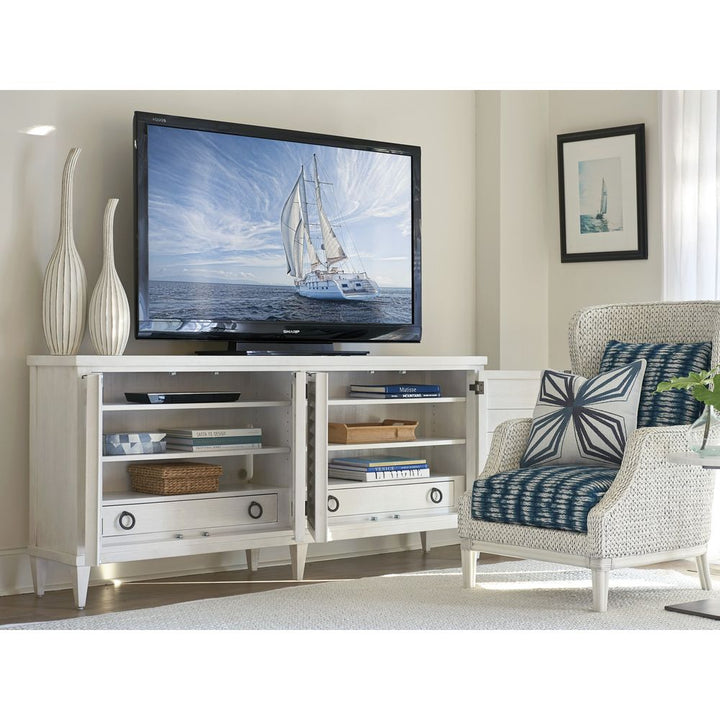 Lantern Bay Media Console - Caribbean Sands
