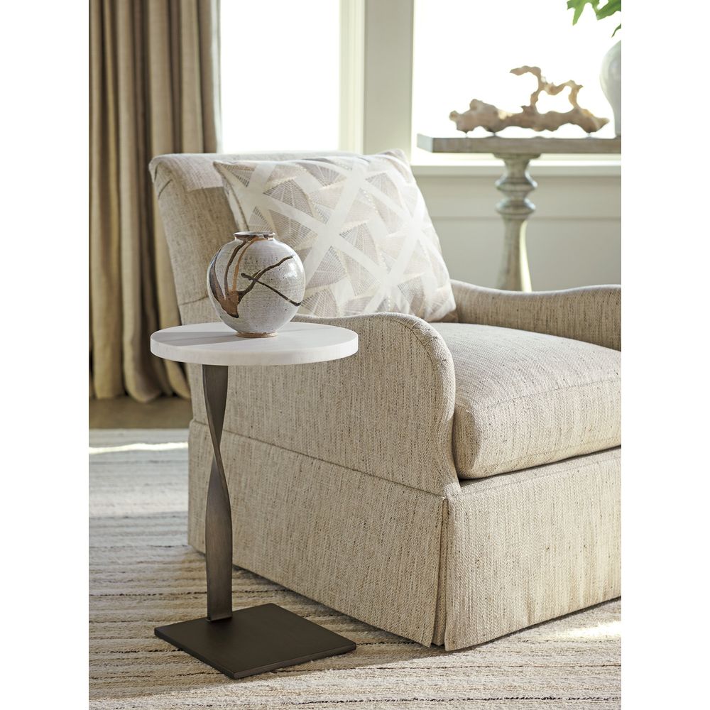 Side Tables Rockville Round Martini Table - Caribbean Sands
