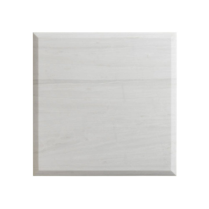 Side Tables Flagler Square Marble Top End Table - Caribbean Sands