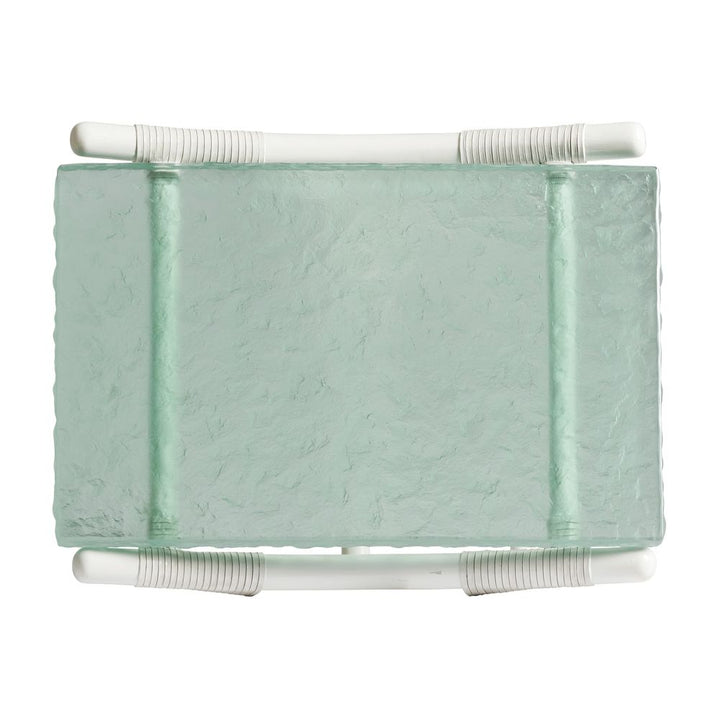 Side Tables Dania Sea Glass End Table - Caribbean Sands