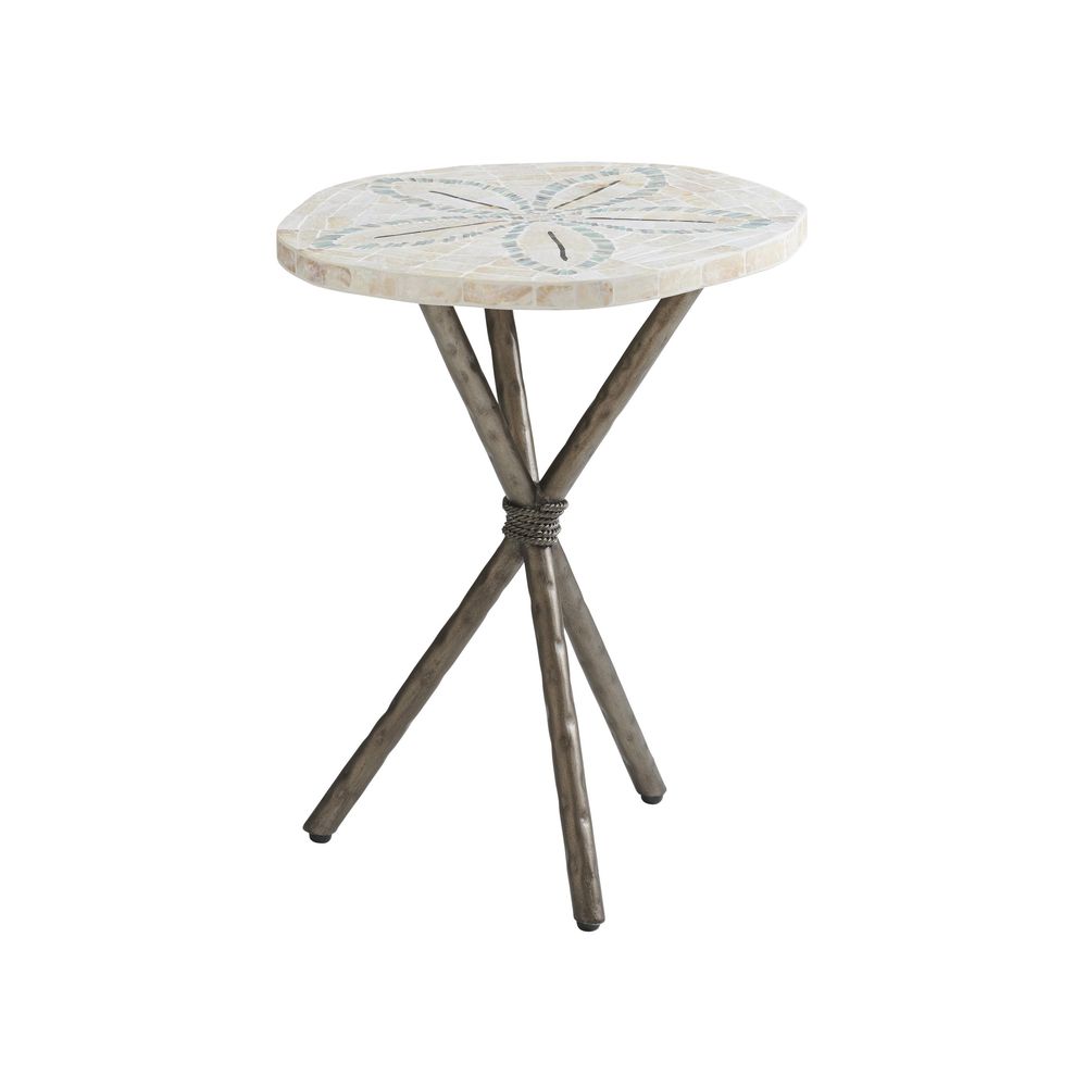 Side Tables Sand Dollar End Table - Caribbean Sands
