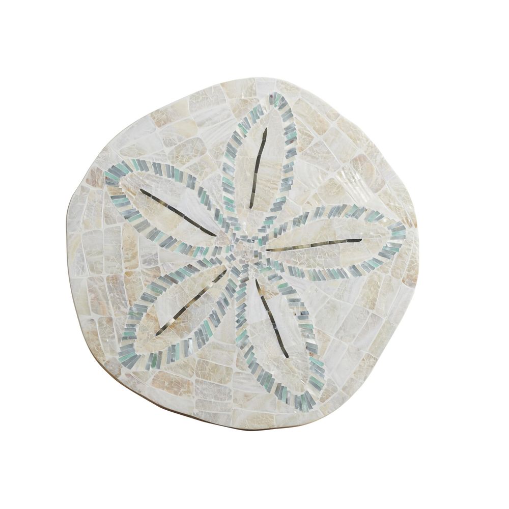 Side Tables Sand Dollar End Table - Caribbean Sands