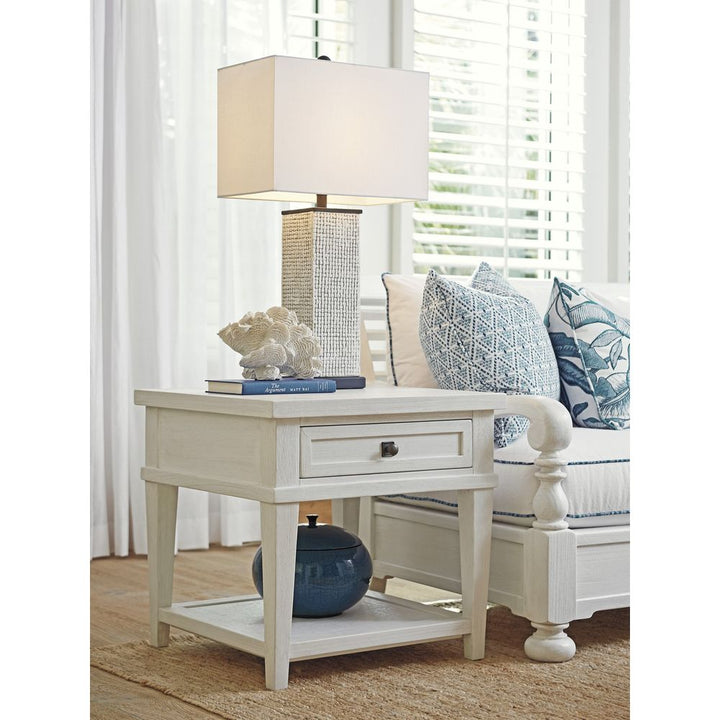 Side Tables Palm Coast Square End Table - Caribbean Sands