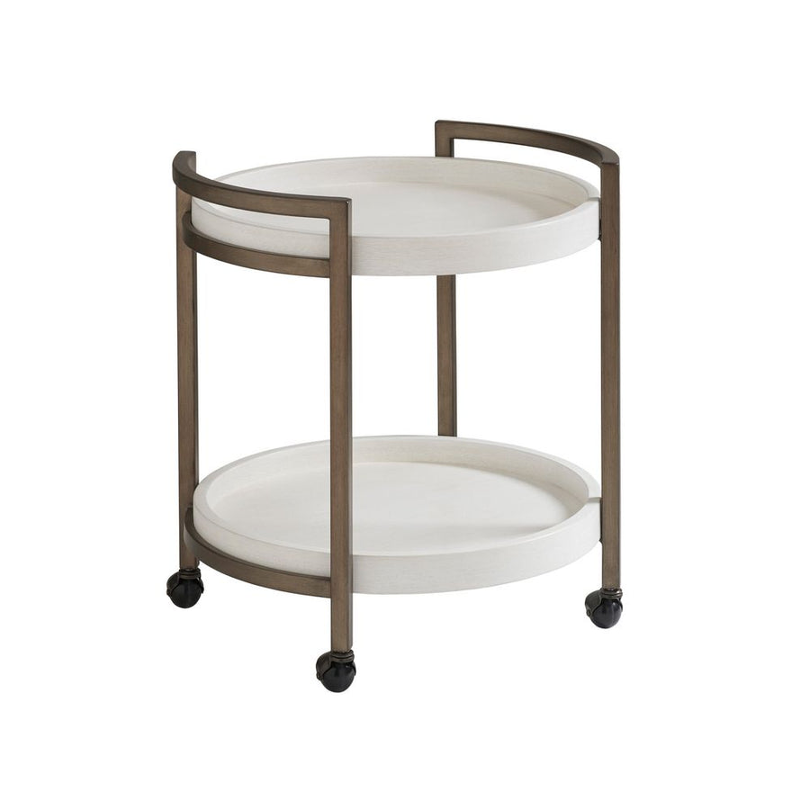 Side Tables Osprey Cart End Table - Caribbean Sands