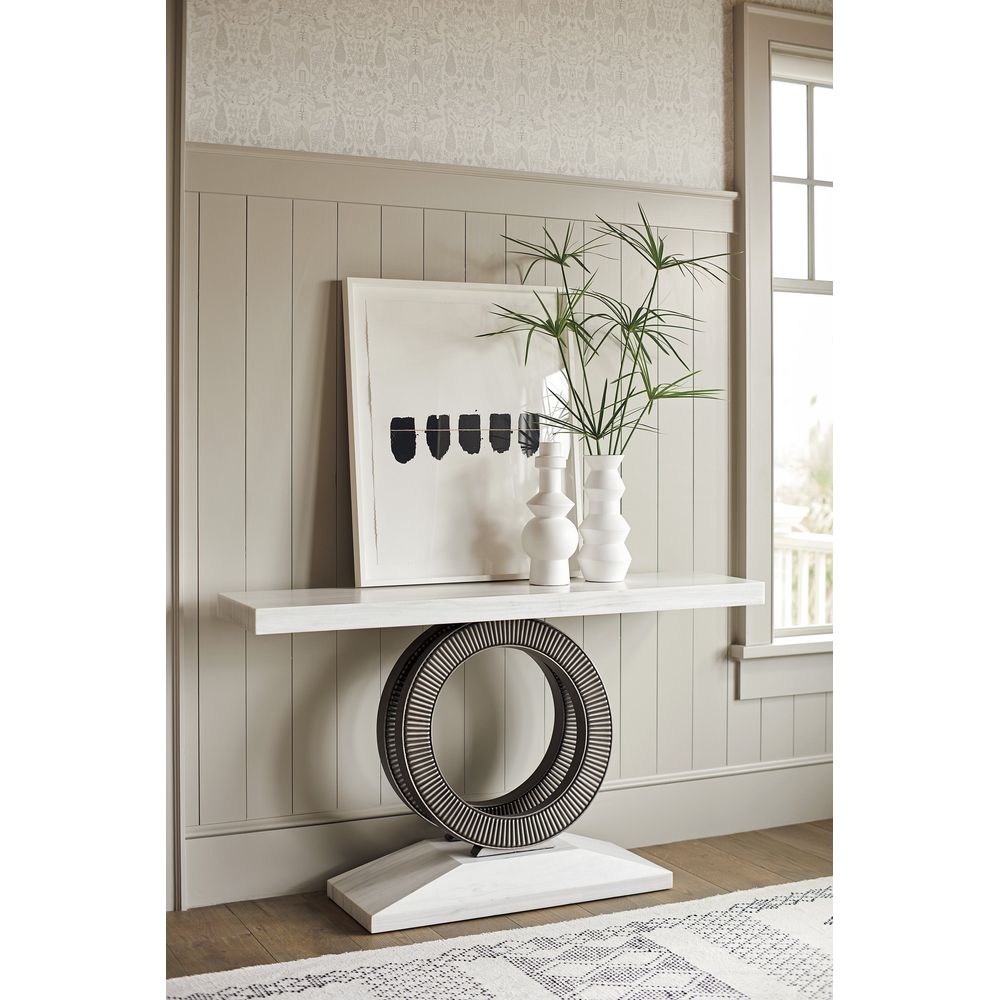 Console Tables Wayfarer Stone Top Console - Caribbean Sands