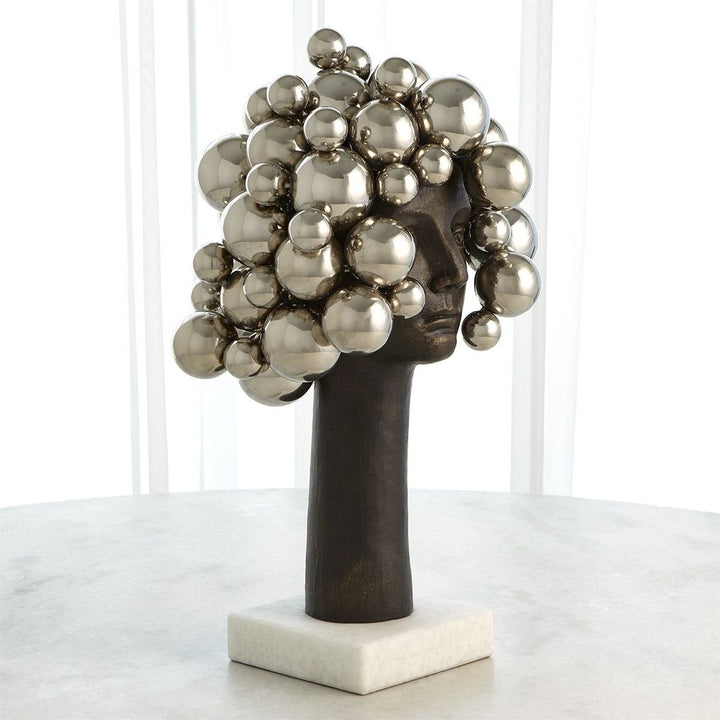 Decorative Objects Bubbles For Brains-Nickel