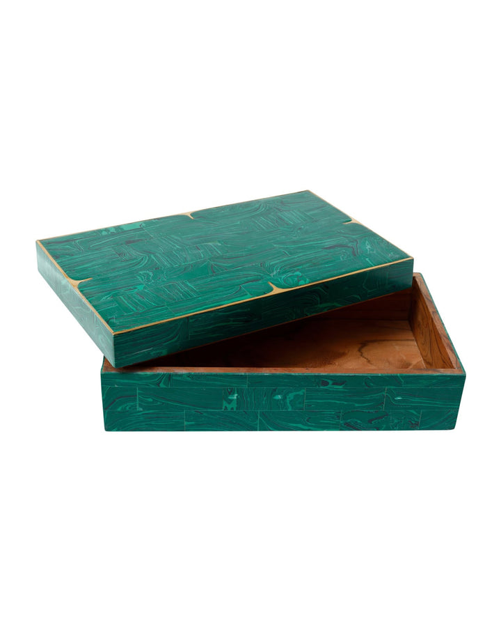 Boxes Orin Green Box Set of 2