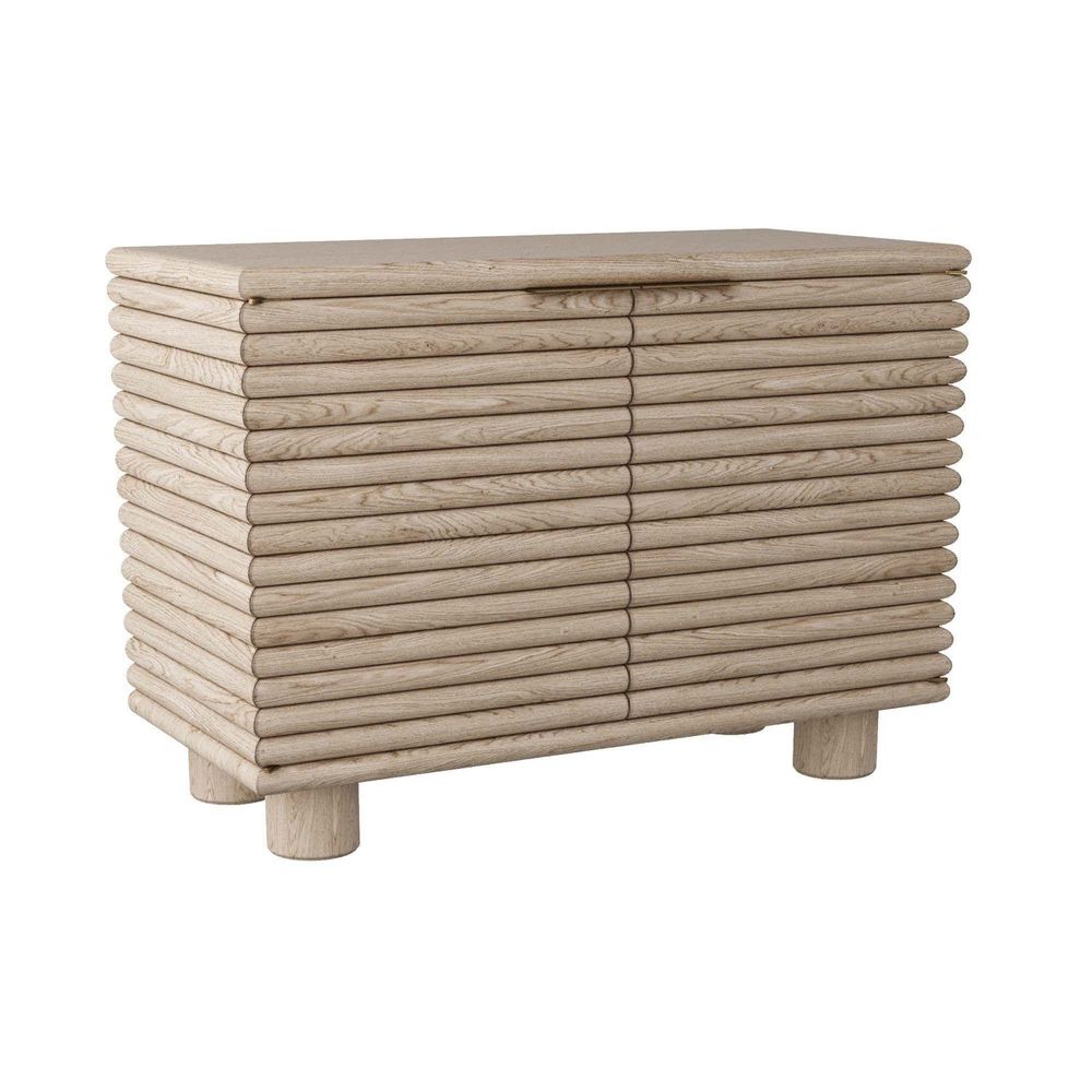 Sideboards & Credenzas Seine Channeled 2 Door Storage Unit