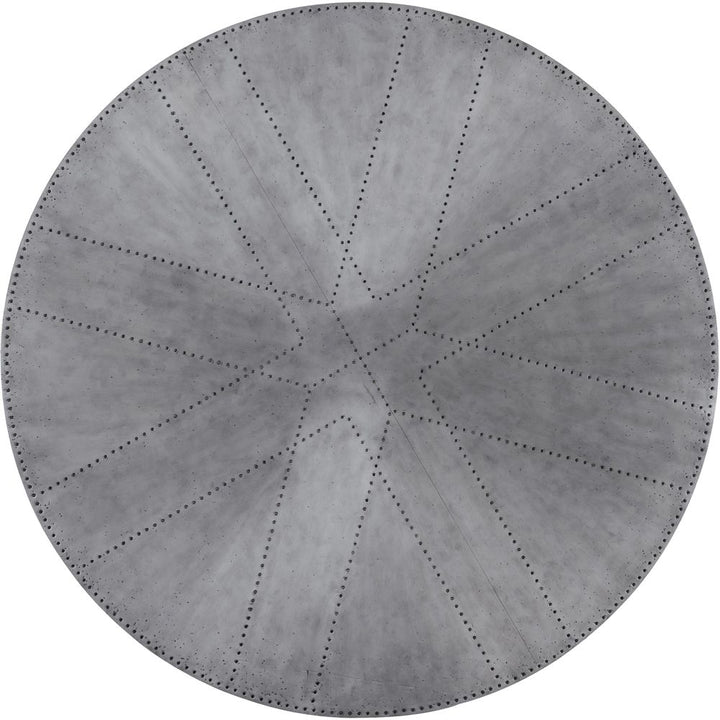 Dining Tables Boheme Ascension 60in Zinc Round Dining Table