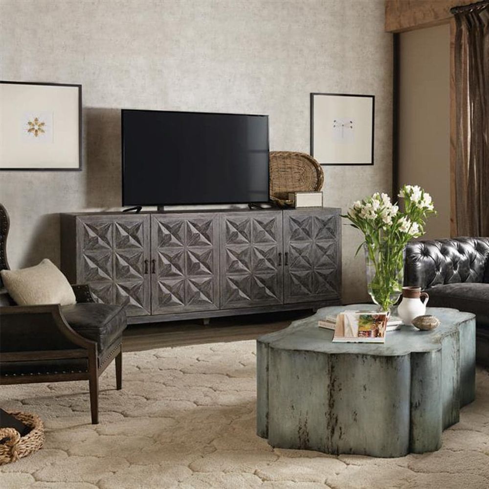 Beaumont Entertainment Console-Hooker-HOOKER-5751-55483-89-Media Storage / TV Stands-2-France and Son