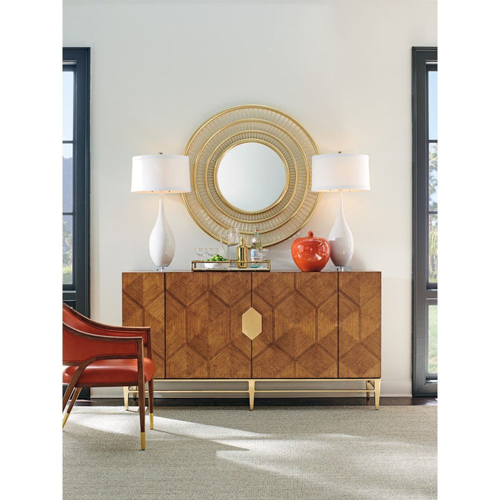 Ambrose Round Mirror - Sonoran