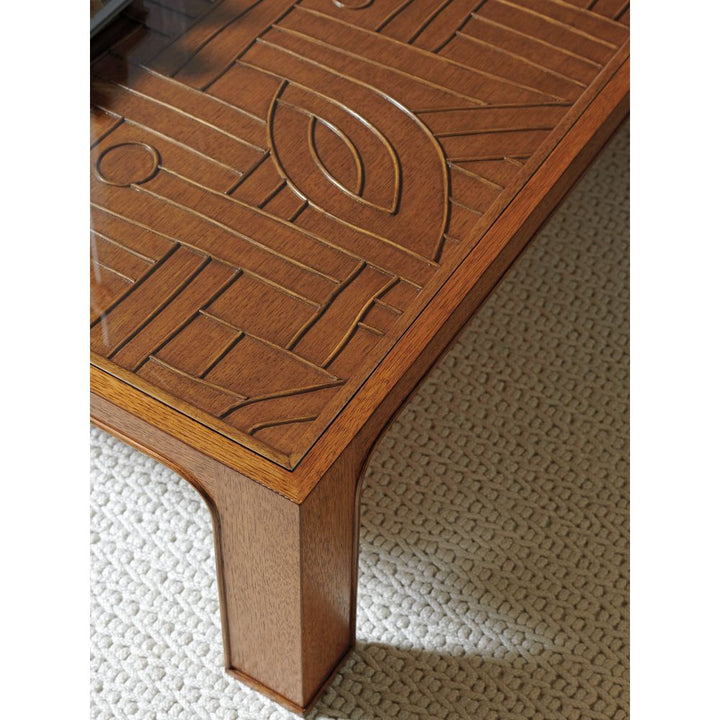 Coffee Tables Redford Square Rattan Cocktail Table - Sonoran