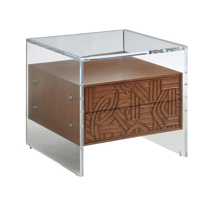 Side Tables Arden Acrylic Lamp Table - Sonoran