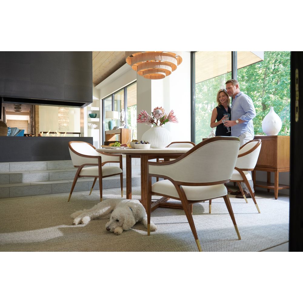 Arcadia Marble Top Breakfast Table - Sonoran