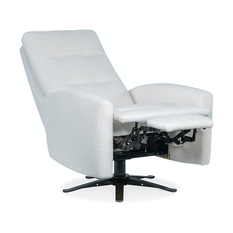 Tufted Back Swivel Recliner-Hooker Furniture Custom-HFC-5764-TBK-Lounge ChairsBasil-2-France and Son