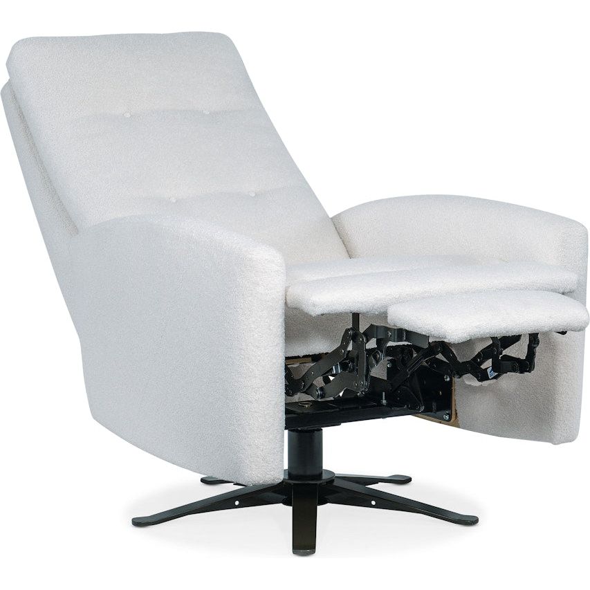 Basil Tufted Back Swivel Recliner