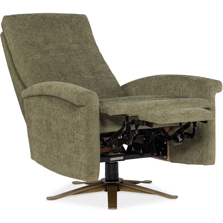 Breck Tufted Back Swivel Recliner