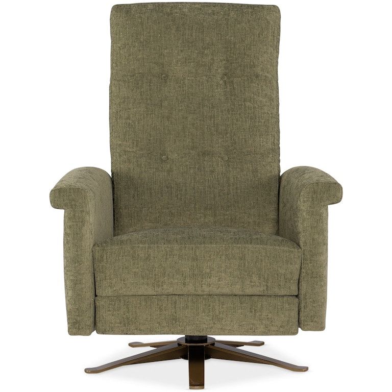 Breck Tufted Back Swivel Recliner