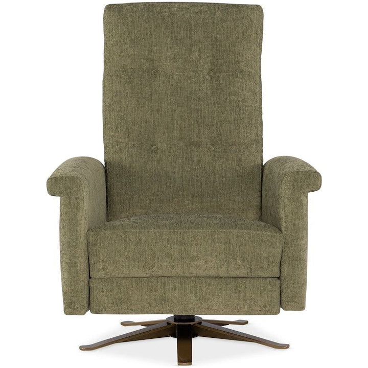 Breck Tufted Back Swivel Recliner