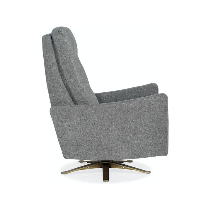 Tufted Back Swivel Recliner-Hooker Furniture Custom-HFC-5764-TBK-Lounge ChairsBasil-11-France and Son