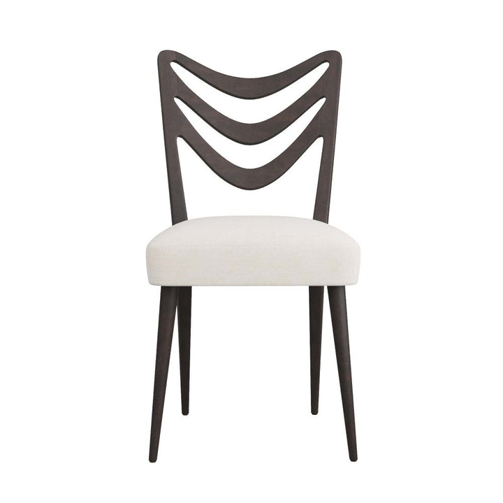 Dining Chairs Callum Dining Chair - Black with Muslin