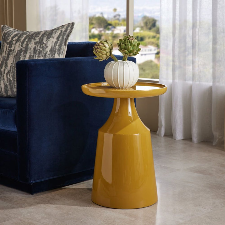 Side Tables Tiernan End Table - Yellow