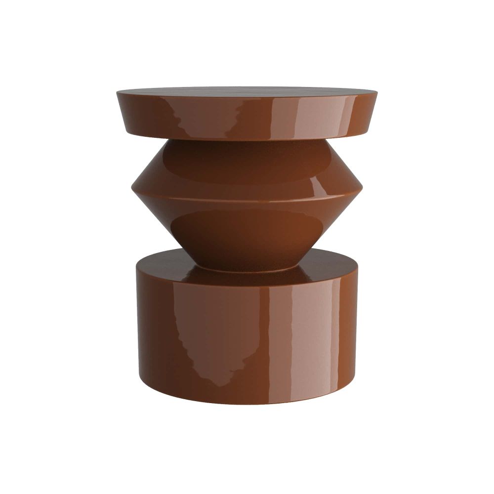 Side Tables Violette Accent Table - Red