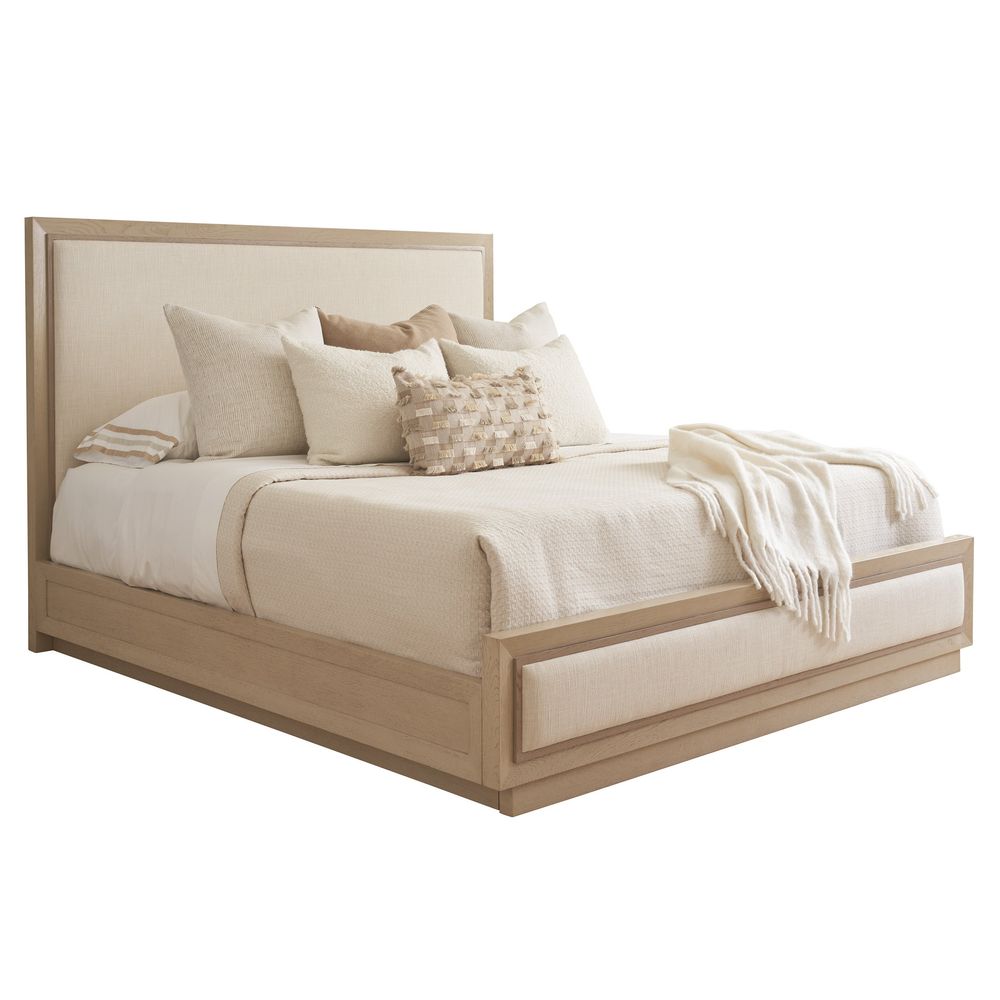 Beds Grayson Upholstered Bed 6/0 Ca King - Sand Drift