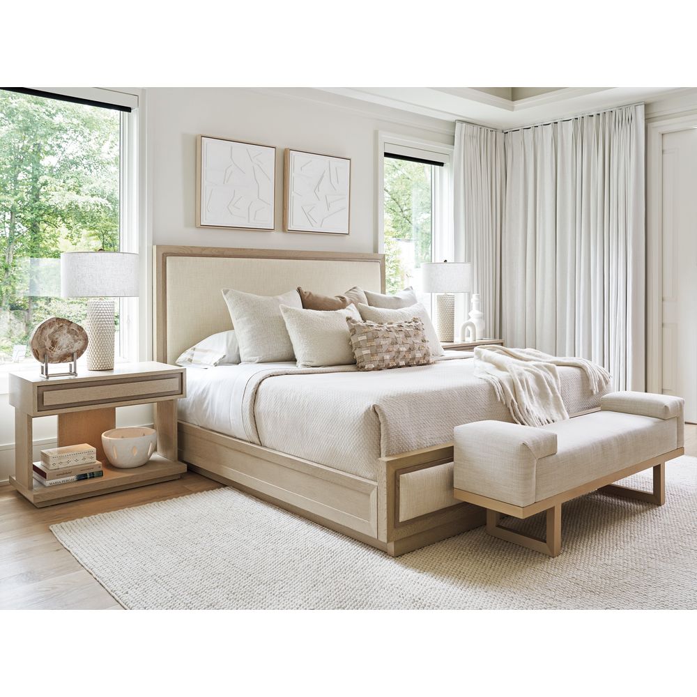 Beds Grayson Upholstered Bed 6/6 King - Sand Drift