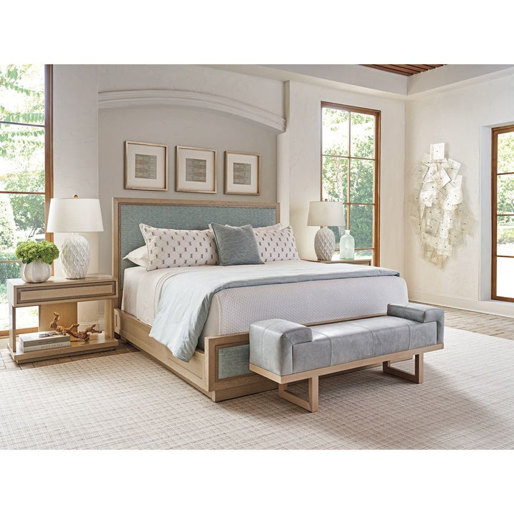 Beds Grayson Upholstered Bed 6/0 Ca King - Sand Drift