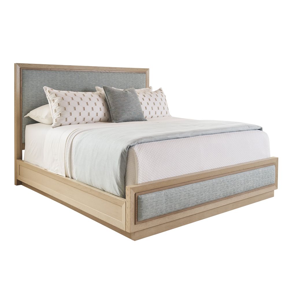 Beds Grayson Upholstered Bed 6/0 Ca King - Sand Drift
