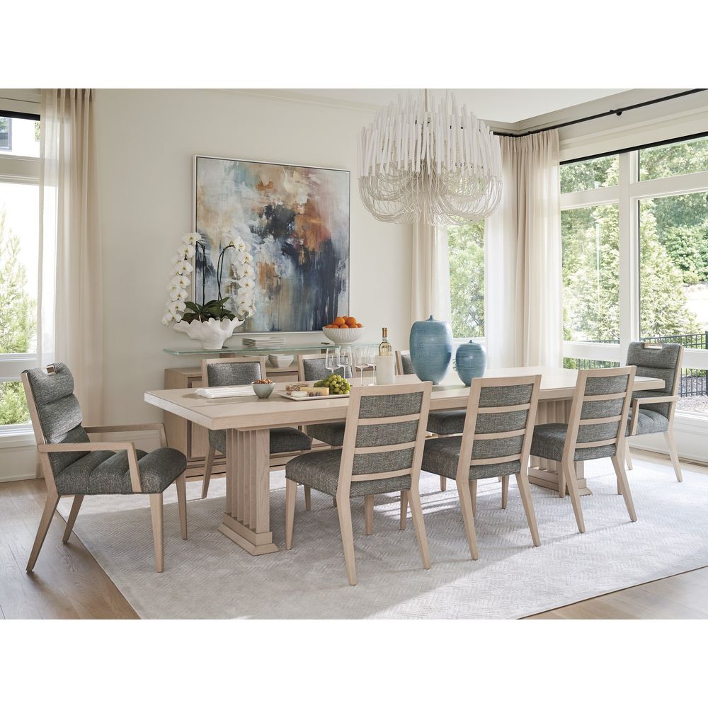 Belaire Rectangular Dining Table - Sand Drift