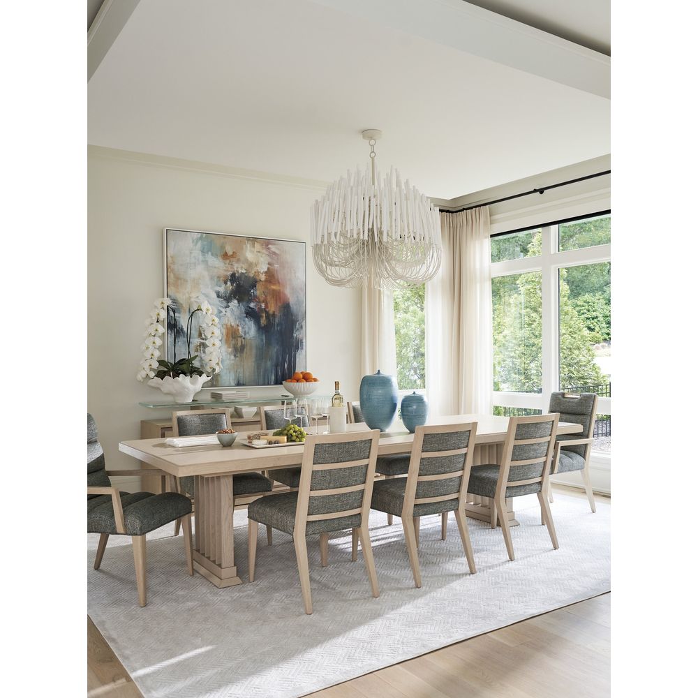 Belaire Rectangular Dining Table - Sand Drift