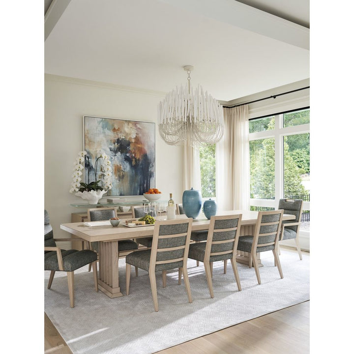 Belaire Rectangular Dining Table - Sand Drift