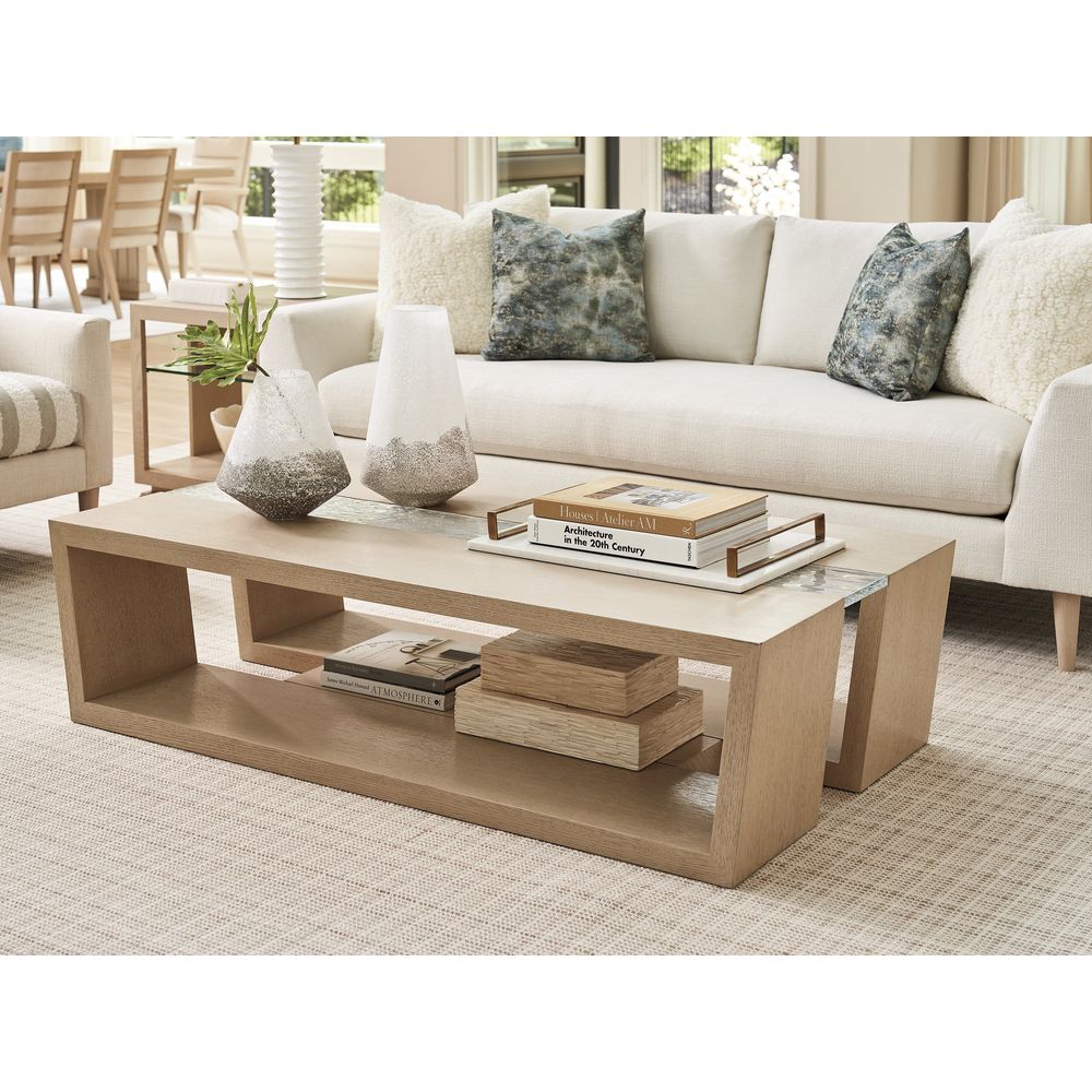 Coffee Tables Fischer Rectangular Cocktail Table - Sand Drift