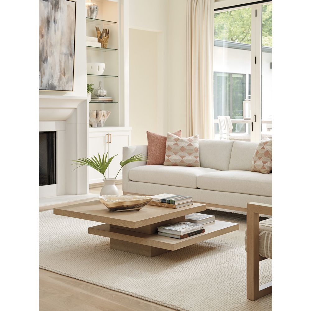 Coffee Tables Prescott Tiered Cocktail Table - Sand Drift
