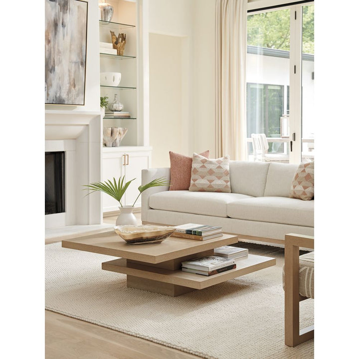 Coffee Tables Prescott Tiered Cocktail Table - Sand Drift