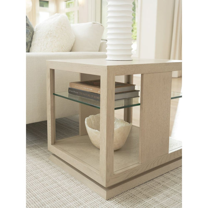 Side Tables Benson Lamp Table - Sand Drift